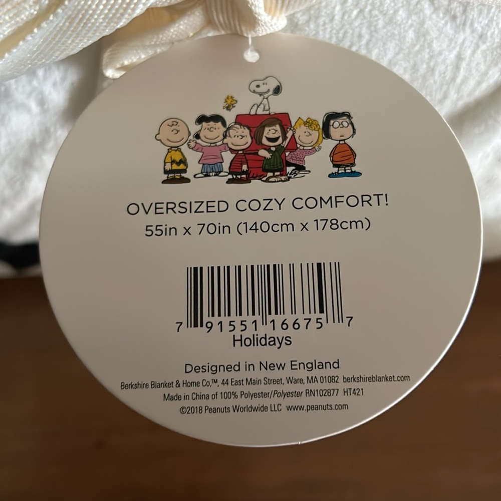 Snoopy throw Berkshire - Picture 3 of 3